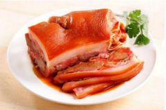 卤猪头肉的制作方法